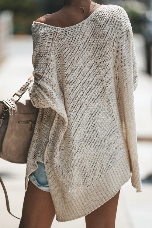 Love for The First Sight Loose Knit Blouse - 3 Colors