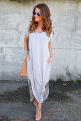 Ocean of Elegance Pocket Maxi Dress - 5 Colors