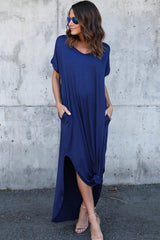 Ocean of Elegance Pocket Maxi Dress - 5 Colors