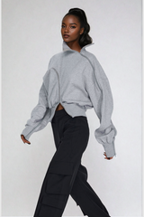 Waverley Asymmetrisches Reißverschluss-Top