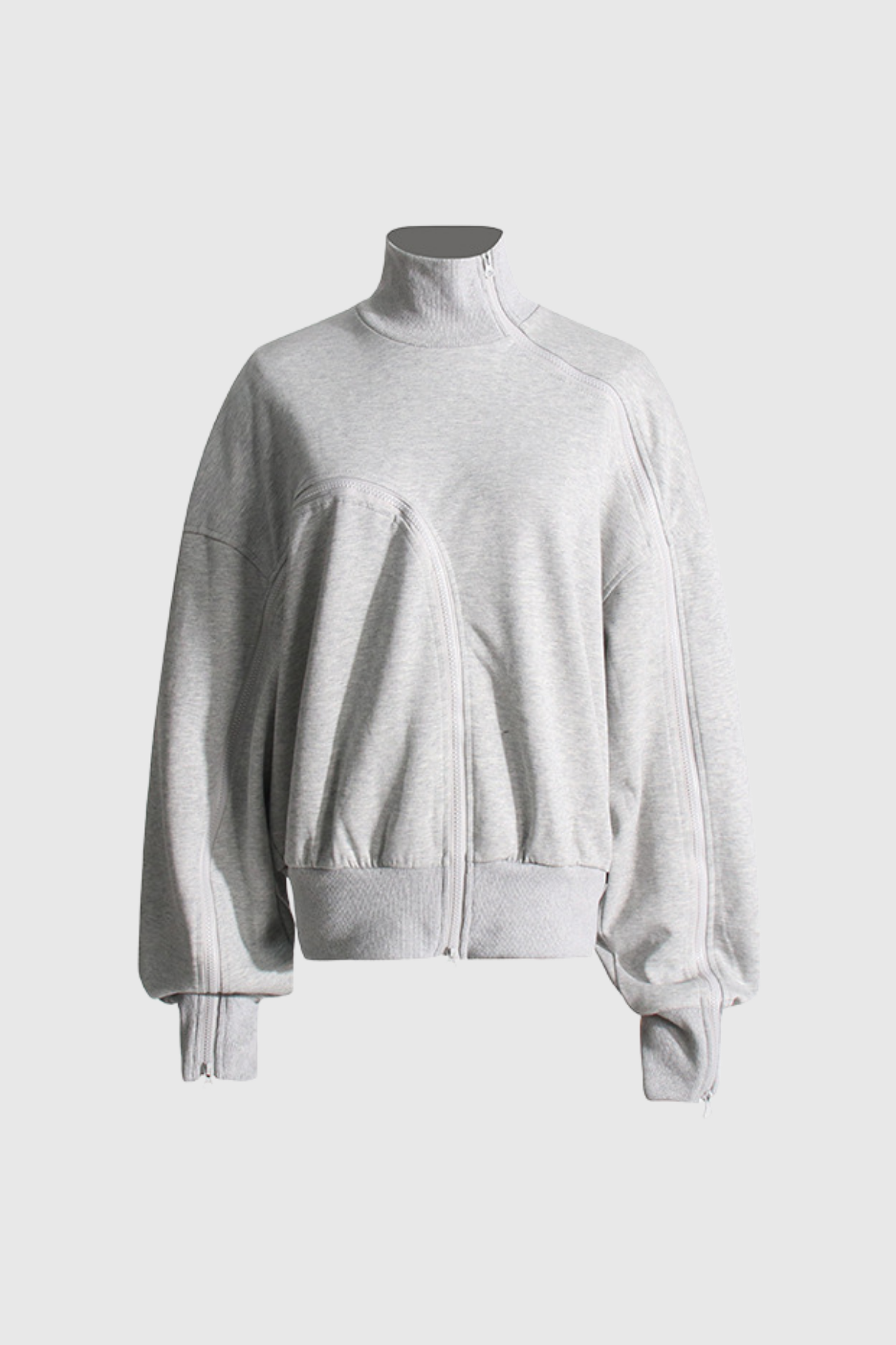 Waverley Asymmetrisches Reißverschluss-Top