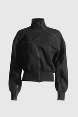 Waverley Asymmetrisches Reißverschluss-Top