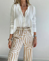Karina | Stylische Hose mit Gratis-Bluse