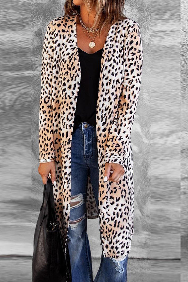 Leopard Perfection Casual Cardigan