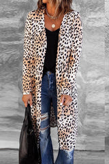 Leopard Perfection Casual Cardigan