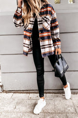 Women's Plaid Jacket Coat