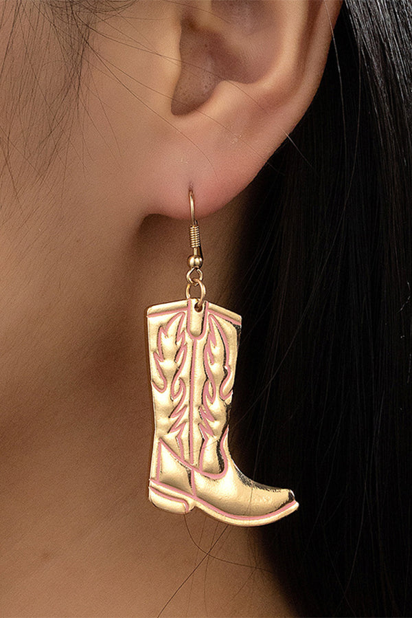 Boots Drop Earrings