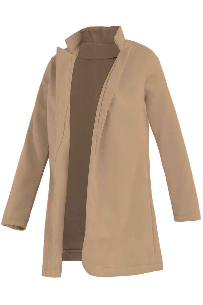 Casual Long Sleeve Regular Sleeve Solid Coats(6 Colors)