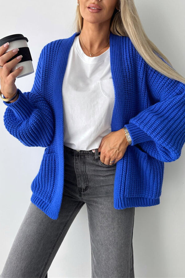 Coad Knitted Pocket Long Sleeved Cardigan