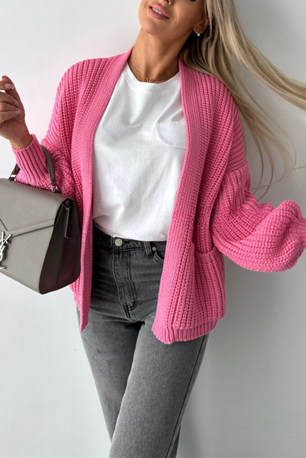 Coad Knitted Pocket Long Sleeved Cardigan