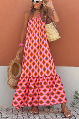 It's Love At First Printed Maxi Dress