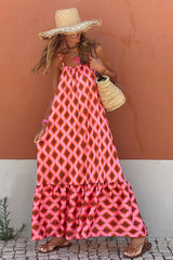 It's Love At First Printed Maxi Dress