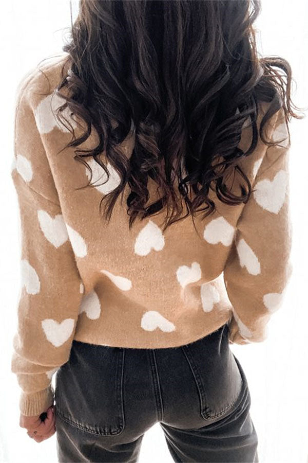 Heart To Heart Shift Cozy Sweater