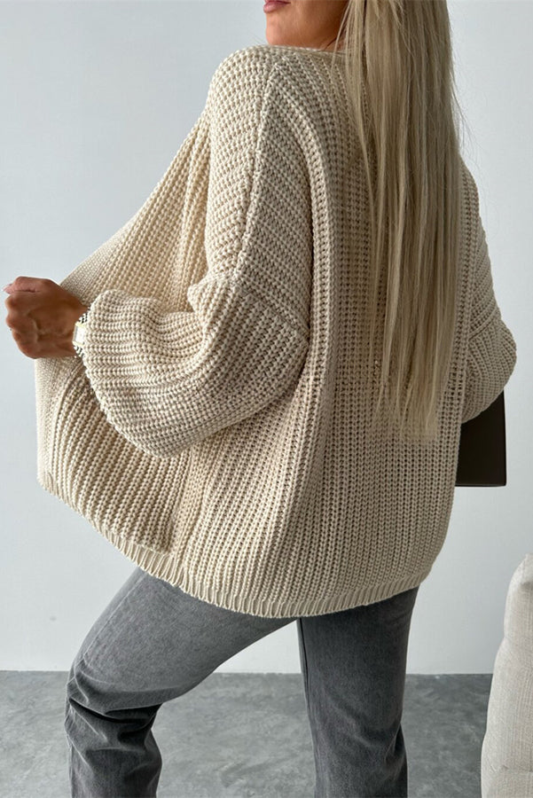 Coad Knitted Pocket Long Sleeved Cardigan