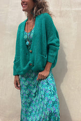 Dreaming of Boston Pocketed Button Front Cardigan