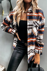 Women's Plaid Jacket Coat