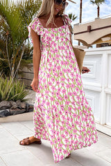 It All Begins with Love Floral Maxi Dress