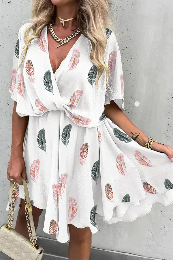 Following A Daydream Printed Mini Dress