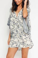 Bodega Bay Printed Cover-Up Dress