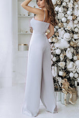 Falling for Glam Formal Wide Leg Jumpsuit