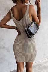 Best Behavior Knitted Tank Dress