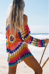 Malibu Dreaming Colorful Sun Protection Cover Up