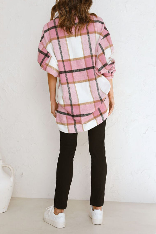 Women's Plaid Jacket, Coat