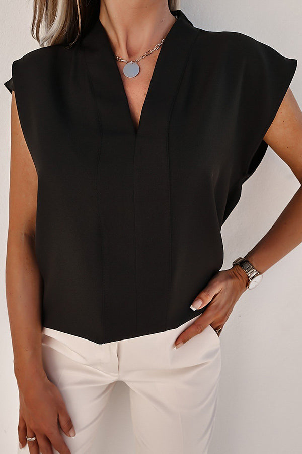 Classic Tale V Neck Blouse