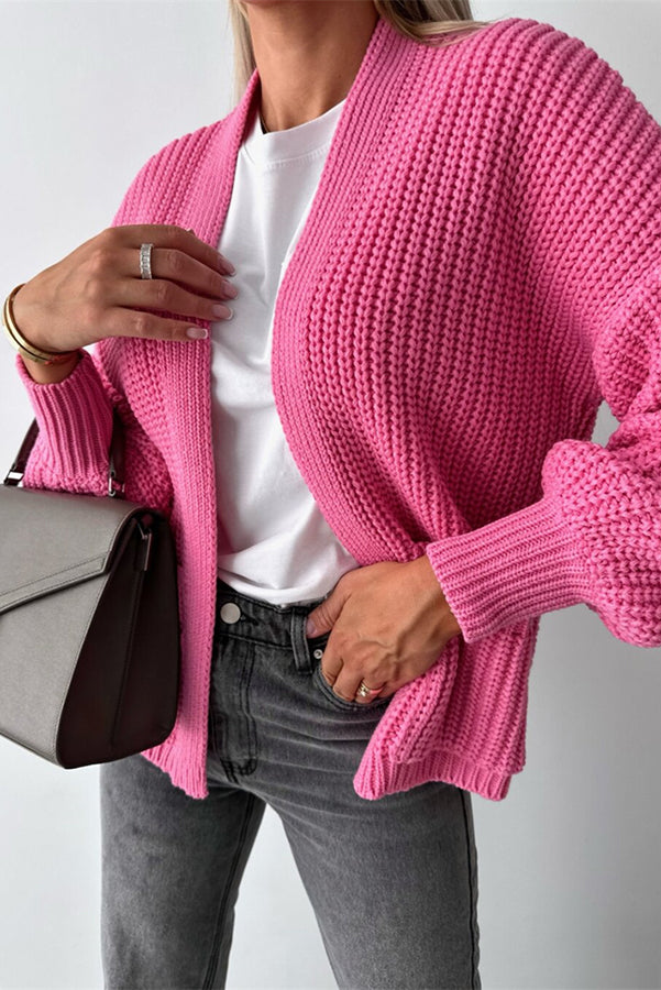 Coad Knitted Pocket Long Sleeved Cardigan