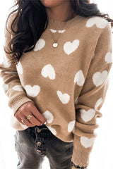 Heart To Heart Shift Cozy Sweater