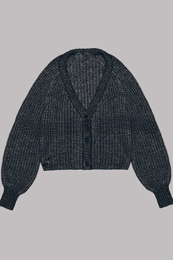 Falling for You Knit Button Up Relaxed Cardigan