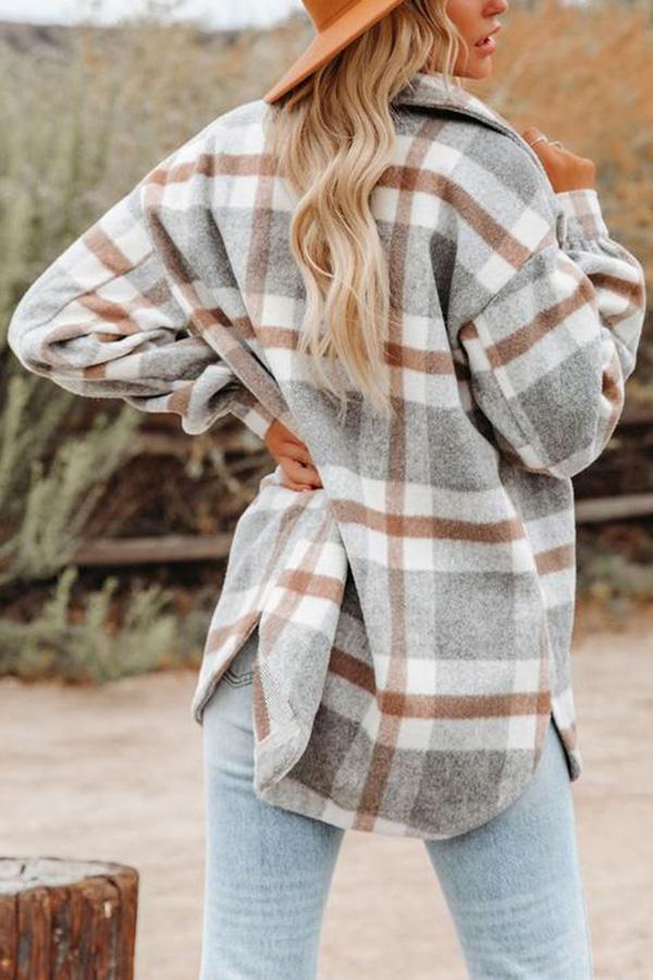 Women's Plaid Jacket