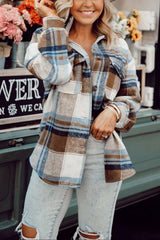 Women's  Oversized Plaid jacket Coat