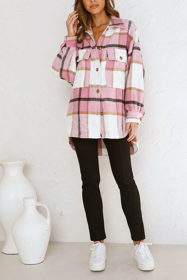 Women's Plaid Jacket, Coat